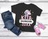 Kinder T-Shirt Mädchen Kita Abgängerin personalisiert mit Jahreszahl Einhorn Geschenk zur Einschulung 2025 Schulanfang Moonworks®preview