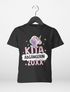 Kinder T-Shirt Mädchen Kita Abgängerin personalisiert mit Jahreszahl Einhorn Geschenk zur Einschulung 2025 Schulanfang Moonworks®preview