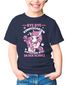 Kinder T-Shirt Mädchen mit Einhorn Motiv und Spruch Bye Bye Kindergarten, ich glitzer jetzt in der Schule Geschenk zur Einschulung 2025 Schulanfang Moonworks®preview
