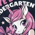 Kinder T-Shirt Mädchen mit Einhorn Motiv und Spruch Bye Bye Kindergarten, ich glitzer jetzt in der Schule Geschenk zur Einschulung 2025 Schulanfang Moonworks®preview