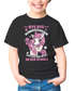 Kinder T-Shirt Mädchen mit Einhorn Motiv und Spruch Bye Bye Kindergarten, ich glitzer jetzt in der Schule Geschenk zur Einschulung 2026 Schulanfang Moonworks®preview