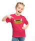 Kinder T-Shirt Mädchen Parodie Ortsschild Schule Kindergarten Geschenk zur Einschulung 2026 Schulanfang Moonworks®preview