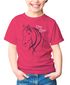 Kinder T-Shirt Mädchen Pferde-Motiv Reiten Geschenk für Pferdeliebhaber Mädchen Geburtstag Weihnachten Moonworks®preview