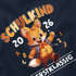 Kinder T-Shirt Mädchen Schulkind 2026 Erstklassig Fuchs ABC Geschenk zur Einschulung 2026 Moonworks®preview