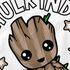 Kinder T-Shirt Mädchen "Schulkind" Comicfigur Baum Baby-Grroot Geschenk zur Einschulung 2025 Schulanfang Moonworks®preview