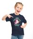 Kinder T-Shirt Mädchen Schulkind Tschüss Kindergarten ich glitzer jetzt in der Schule Einhorn Geschenk zur Einschulung 2025 Moonworks®preview