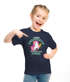 Kinder T-Shirt Mädchen Schulkind Tschüss Kindergarten ich glitzer jetzt in der Schule Einhorn Geschenk zur Einschulung 2026 Moonworks®preview