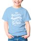 Kinder T-Shirt Mädchen Vor muss ich erstmal zur Schule Geschenk zur Einschulung 2025 Schulanfang Moonworks®preview
