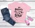 Kinder T-Shirt Mädchen Vor muss ich erstmal zur Schule Geschenk zur Einschulung 2025 Schulanfang Moonworks®preview