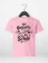 Kinder T-Shirt Mädchen Vor muss ich erstmal zur Schule Geschenk zur Einschulung 2025 Schulanfang Moonworks®preview