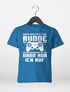 Kinder T-Shirt Nur noch eine Runde Zocker Gamer Spruch lustig Geschenk für Jungen Moonworks®preview