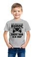 Kinder T-Shirt Nur noch eine Runde Zocker Gamer Spruch lustig Geschenk für Jungen Moonworks®preview