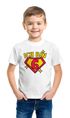 Kinder T-Shirt Superheld Superheldin Geburtstag Alter Motiv lustig Geburtstagshirt Geschenk für Jungen Moonworks®preview