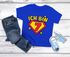 Kinder T-Shirt Superheld Superheldin Geburtstag Alter Motiv lustig Geburtstagshirt Geschenk für Jungen Moonworks®preview