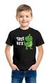 Kinder T-Shirt Weihnachten Dinoasaurier Tree Rex XMAS Outfit Weihnachtsshirt Jungen Mädchen Moonworks®preview