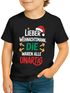 Kinder T-Shirt Weihnachten Lieber Weihnachtsmann die waren alle unartig Santa Claus XMAS Outfit Kinder Moonworks®preview