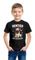 Kinder T-Shirt Weihnachten Spruch lustig Rentier war ausverkauft Mops Hund Design XMAS Weihachtsshirt Jungen Mädchen Moonworks®preview