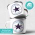Kinder-Tasse Emaille Einschulung personalisiert Namenstasse Schulkind 2025 individuelle Geschenke Schulanfang SpecialMe®preview