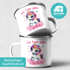 Kinder-Tasse Emaille personalisiert mit Namen und Einhorn Aufdruck Namenstasse individuelle Geschenke Mädchen SpecialMe®preview