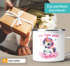 Kinder-Tasse Emaille personalisiert mit Namen und Einhorn Aufdruck Namenstasse individuelle Geschenke Mädchen SpecialMe®preview