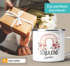 Kinder-Tasse Emaille Regenbogen Einschulung personalisiert Namenstasse Schulkind 2026 individuelle Geschenke erste Klasse SpecialMe®preview