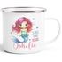 Kinder-Tasse Emaille Schulkind 2025 Einschulung personalisiert mit Jahr und Name Namenstasse individuelle Geschenke SpecialMe®preview