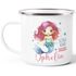 Kinder-Tasse Emaille Schulkind 2025 Einschulung personalisiert mit Jahr und Name Namenstasse individuelle Geschenke SpecialMe®preview