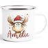 Kinder-Tasse Emaille Weihnachten Motivtasse Rentier Elch Kuh personalisiert mit Namen Namenstasse individuelle Geschenke SpecialMe®preview