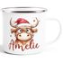 Kinder-Tasse Emaille Weihnachten Motivtasse Rentier Elch Kuh personalisiert mit Namen Namenstasse individuelle Geschenke SpecialMe®preview