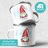 Kinder-Tasse Emaille Wichtel Grafik personalisiert mit Name Gnomes Weihnachtskobold individuelle Geschenke Jungen Mädchen SpecialMe®preview