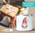 Kinder-Tasse Emaille Wichtel Grafik personalisiert mit Name Gnomes Weihnachtskobold individuelle Geschenke Jungen Mädchen SpecialMe®preview