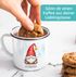 Kinder-Tasse Emaille Wichtel Grafik personalisiert mit Name Gnomes Weihnachtskobold individuelle Geschenke Jungen Mädchen SpecialMe®preview