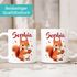 Kinder-Tasse Kunststoff Eichhörnchen Tiermotive personalisierte Namenstasse für Kinder Jungen Mädchen SpecialMe®preview