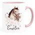 Kinder-Tasse mit Namen personalisiert Pferd Pferdemädchen Geschenk Mädchen Namensgeschenke SpecialMe®preview