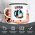 Kinder-Tasse {style_variation_string} aus Emaille personalisiert Wunschname Namenstasse individuelle Geschenke {replace1} MoonWorks®preview