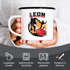 Kinder-Tasse {style_variation_string} aus Emaille personalisiert Wunschname Namenstasse individuelle Geschenke {replace1} MoonWorks®preview