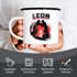 Kinder-Tasse {styleVariationName} Design Emailletasse personalisiert mit Namen Namenstasse Geschenkidee {styleVariationName} MoonWorks®preview