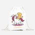 Kinder Turnbeutel Einhorn mit Name Alter personalisierte Geschenke Geburtstag Mädchen  (3-6 Jahre) SpecialMe®preview