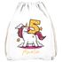 Kinder Turnbeutel Einhorn mit Name Alter personalisierte Geschenke Geburtstag Mädchen  (3-6 Jahre) SpecialMe®preview