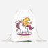 Kinder Turnbeutel Einhorn mit Name Alter personalisierte Geschenke Geburtstag Mädchen  (3-6 Jahre) SpecialMe®preview