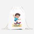 Kinder Turnbeutel mit Name Skater Motiv  Wunschname Hobby personalisierte Geschenke Mädchen Jungen MoonWorks®preview