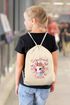 Kinder Turnbeutel mit Name und Jahr personalisierte Geschenke Schulanfang Schulkind 2025 Mädchen SpecialMe®preview