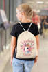 Kinder Turnbeutel mit Name und Jahr personalisierte Geschenke Schulanfang Schulkind 2026 Mädchen SpecialMe®preview