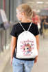 Kinder Turnbeutel mit Name und Jahr personalisierte Geschenke Schulanfang Schulkind 2026 Mädchen SpecialMe®preview