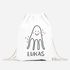 Kinder Turnbeutel personalisiert mit Name Octopus lustige Unterwassertiere-Tiere Strichzeichung  Namensaufdruck SpecialMe®preview