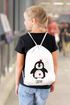 Kinder Turnbeutel personalisiert mit Name Tiermotive little Fox Fuchs Pinguin Panda Namensaufdruck SpecialMe®preview