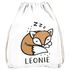 Kinder Turnbeutel personalisiert mit Name Tiermotive little Fox Fuchs Pinguin Panda Namensaufdruck SpecialMe®preview