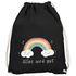 Kinder Turnbeutel Regenbogen Alles wird gut Geschenk Mut machen Trost für Kinder Jungen Mädchen Moonworks®preview