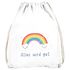 Kinder Turnbeutel Regenbogen Alles wird gut Geschenk Mut machen Trost für Kinder Jungen Mädchen Moonworks®preview