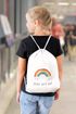 Kinder Turnbeutel Regenbogen Alles wird gut Geschenk Mut machen Trost für Kinder Jungen Mädchen Moonworks®preview